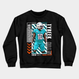 Tyreek Hill Paper Poster Version 10 Crewneck Sweatshirt